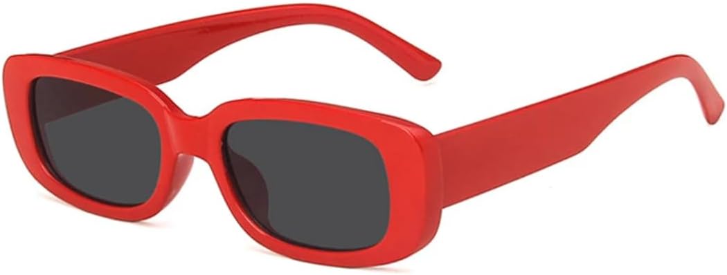 

Модные женские солнцезащитные очки маленького размера в конфетной оправе, мужские очки для путешествий, рыбалки, вождения, защита от УФ-излучения UV400 VVTWSSW, Red Gray