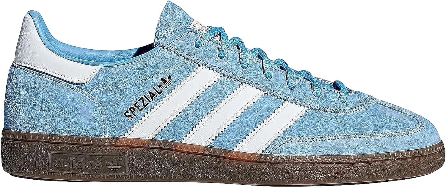 Мужские гандбольные кроссовки Adidas Originals Spzl для гимнастики, Blue Light Blue Ftwr White Gum5 Light Blue Ftwr White Gum5 — фото 2