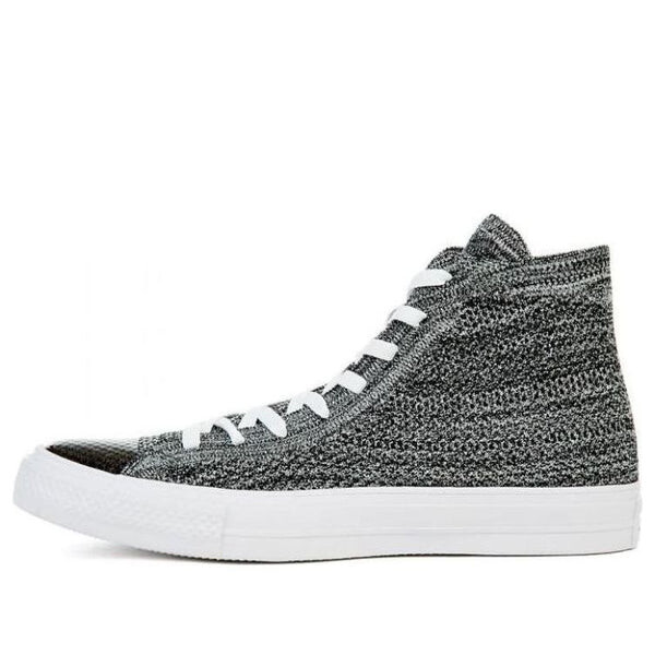 

Кроссовки nike x chuck taylor all star flyknit high 'wolf grey' Converse, серый