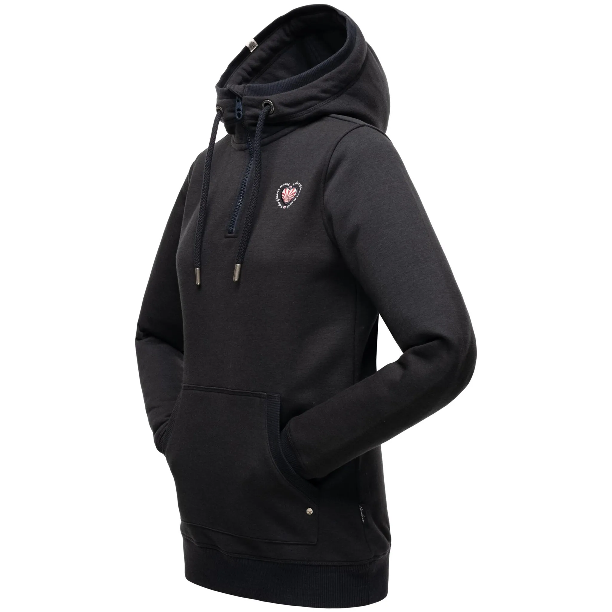 

Толстовка Navahoo с капюшоном "Волшебный эльф", теплая женская толстовка на кулиске, синий