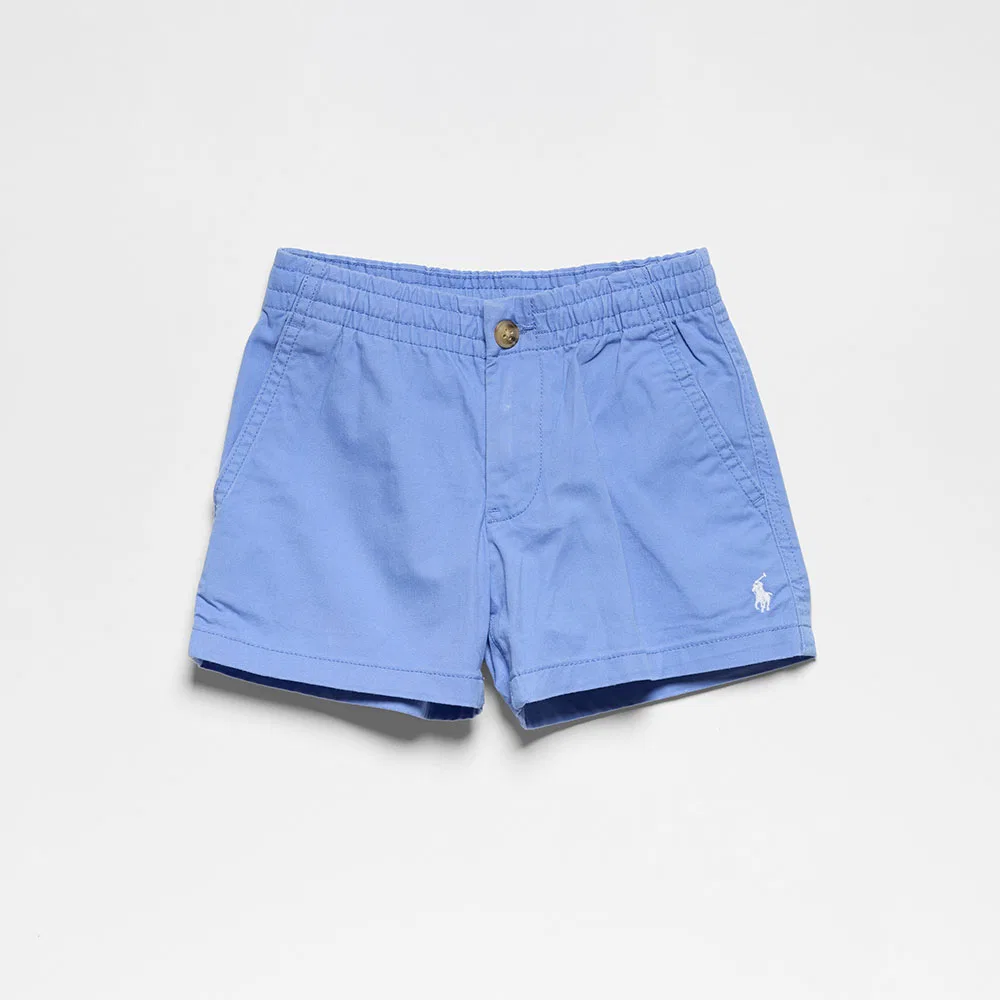 Детские твиловые шорты прямого кроя Relaxed Fit Flex Abrasion ярко-синие от Polo Ralph Lauren Children