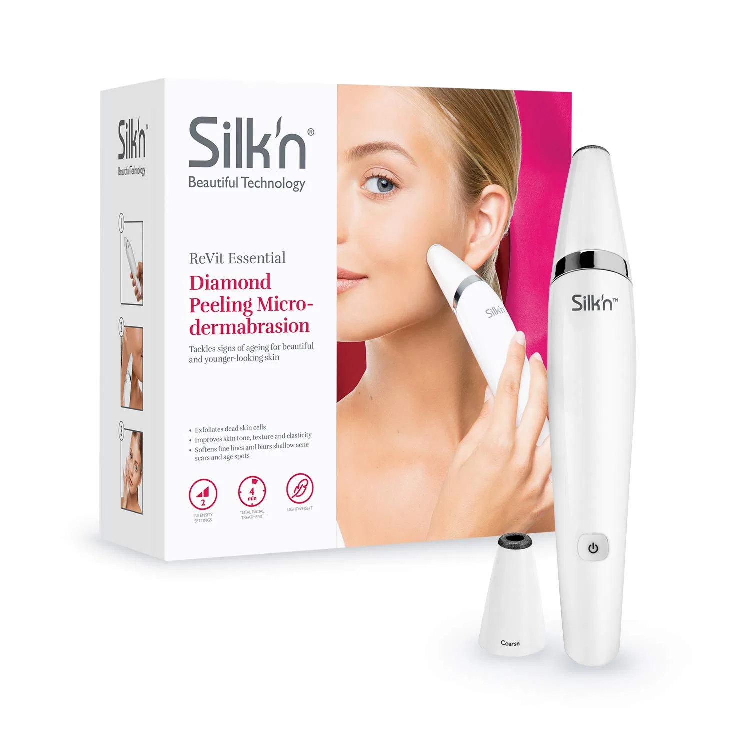 Алмазный микродермабразивный эксфолиатор «ReVit Essential» от Silk'n Silk'N — фото 2
