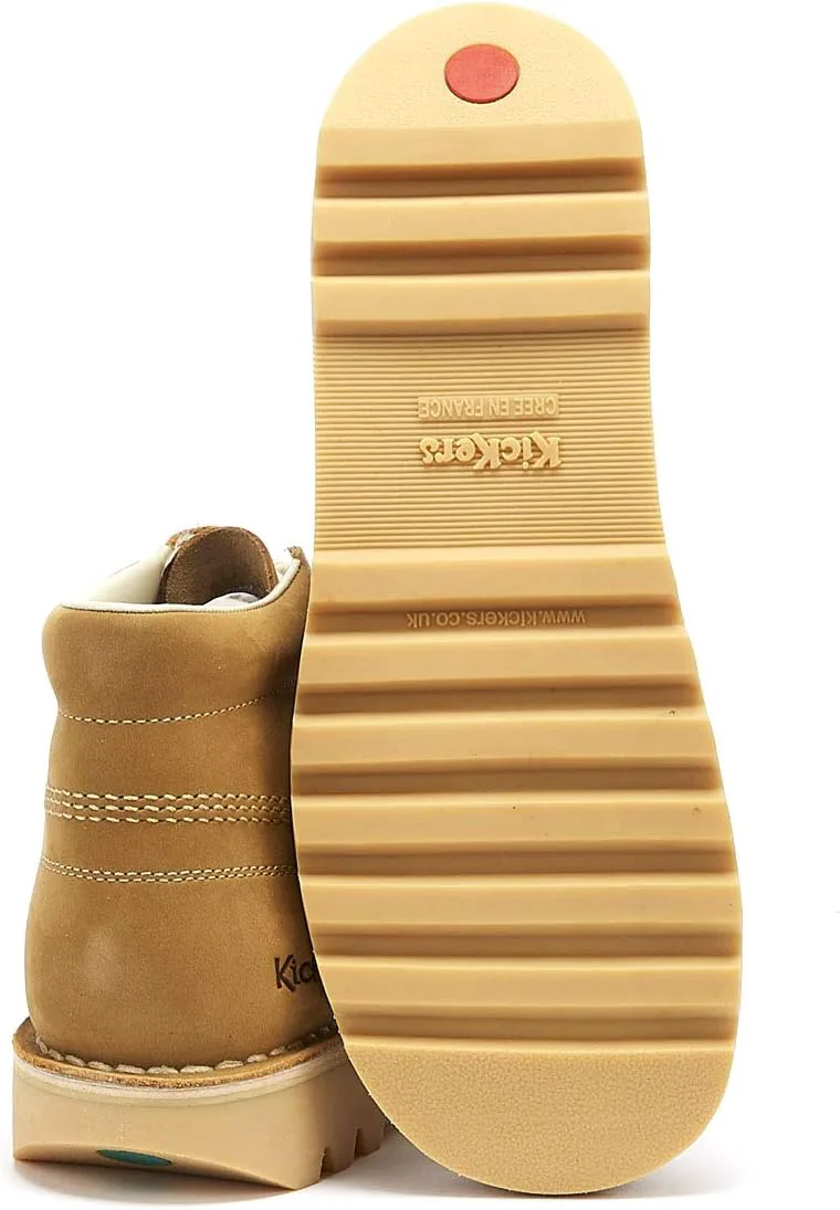 

Мужские кроссовки Kick Hi Luxe от Kickers, кремовый