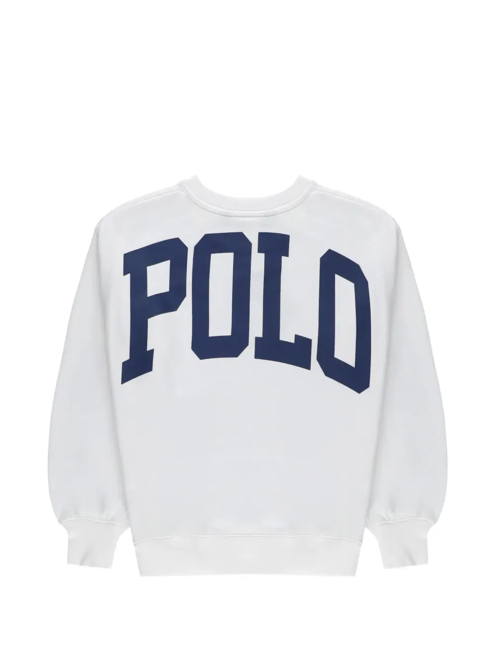 Свитер с принтом в виде логотипа пони Polo Ralph Lauren Kids, белый — фото 2
