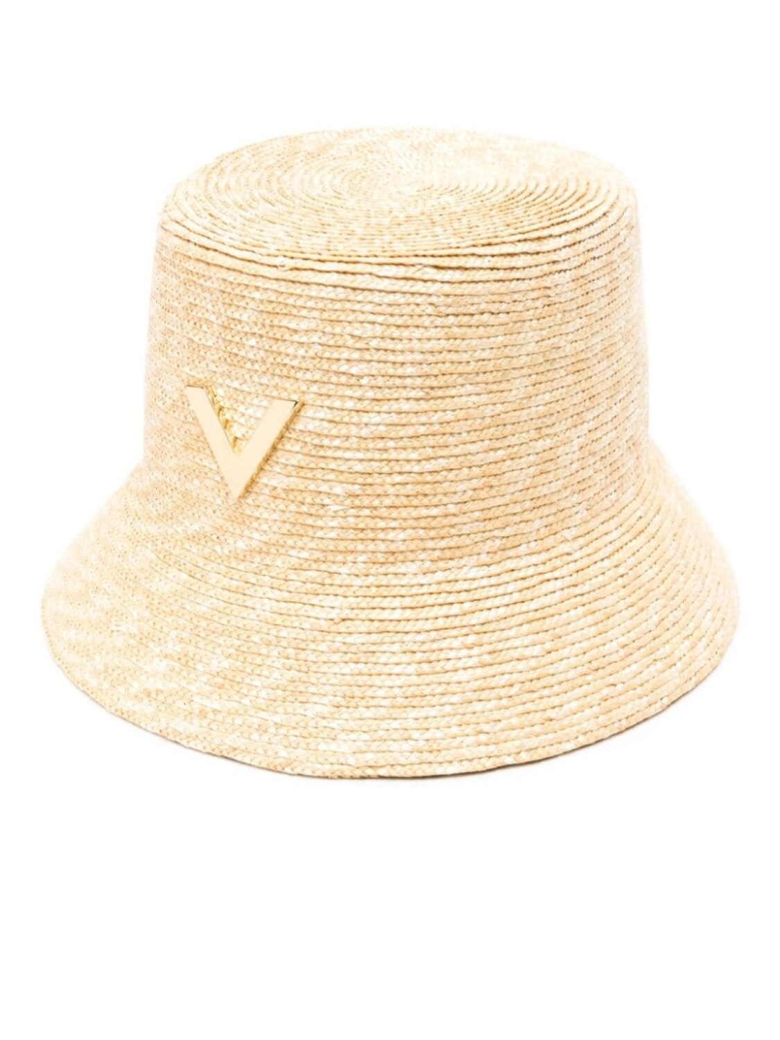 

Valentino Garavani панама с логотипом VLogo Signature, коричневый