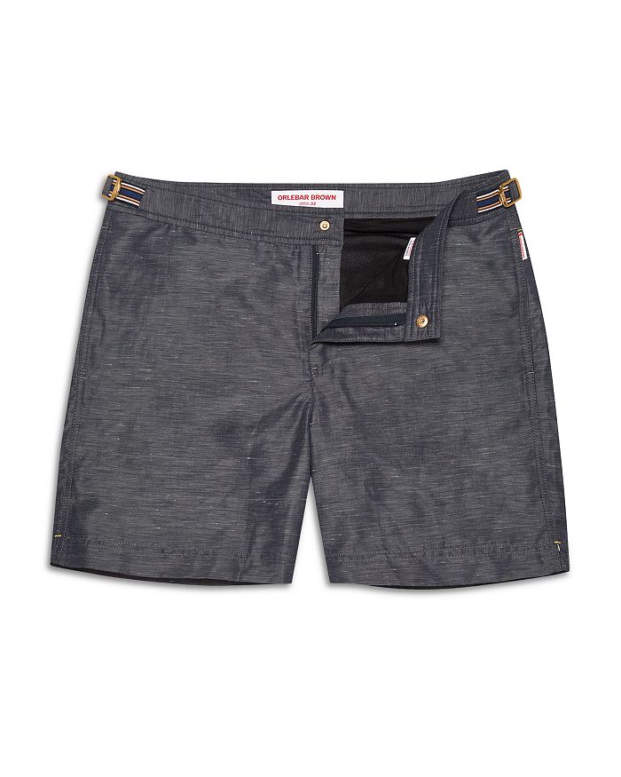 

Плавки Bulldog Linen Tape 6 дюймов Orlebar Brown, синий