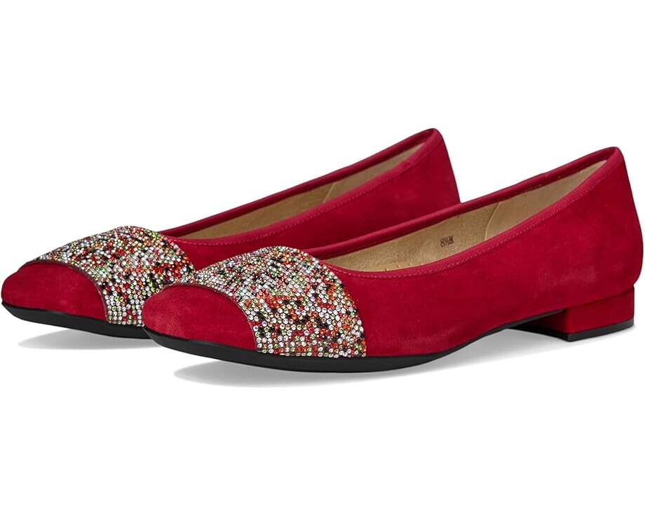 

Туфли на плоской подошве Vaneli Shezan, цвет Red Suede