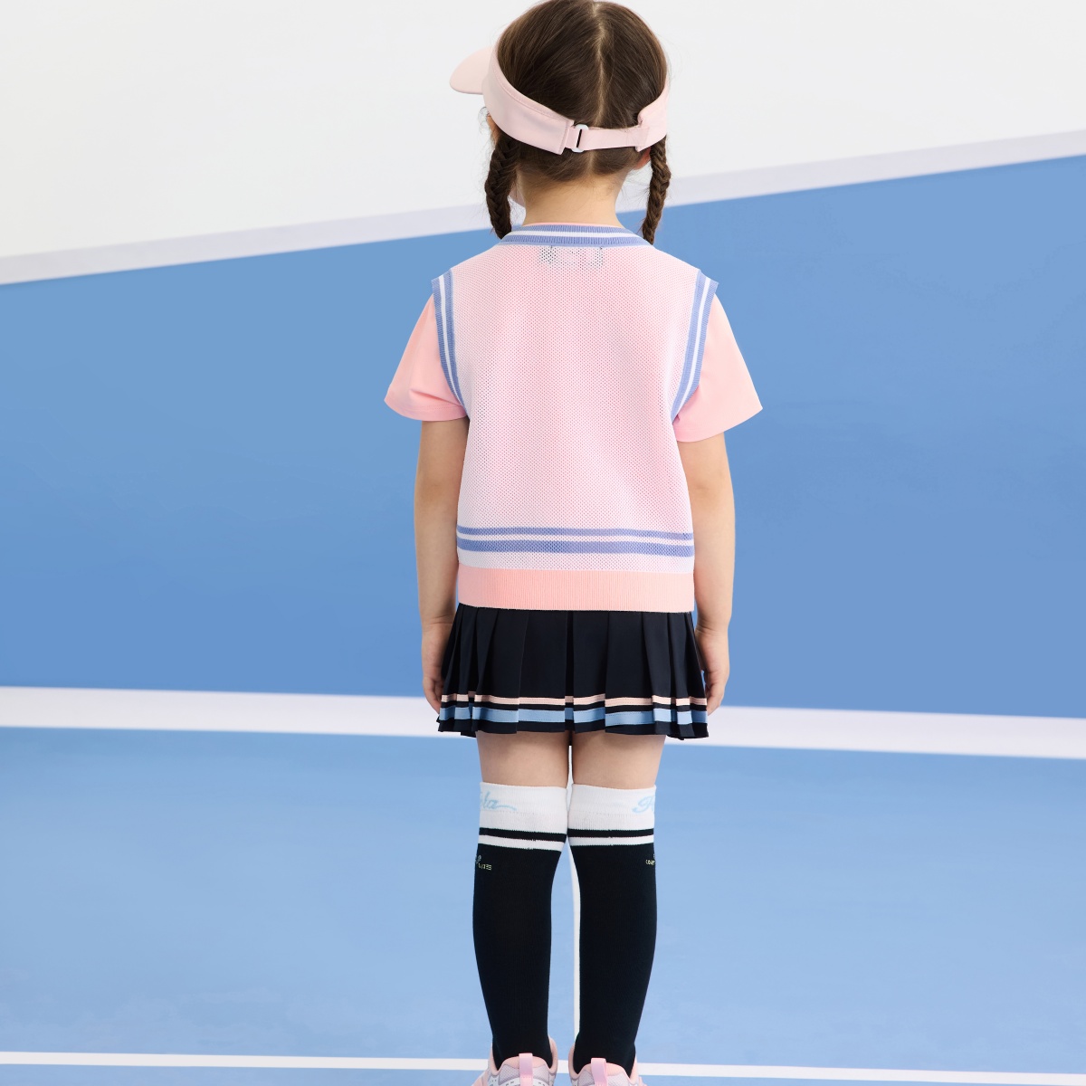 FILA KIDS Повседневная спортивная одежда Yarn Pink для детей 3-7 лет — фото 3