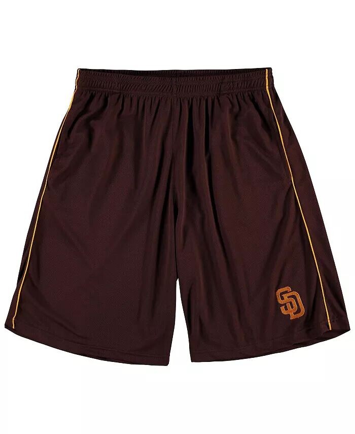 

Мужские коричневые шорты в сетку San Diego Padres Big Tall Fanatics