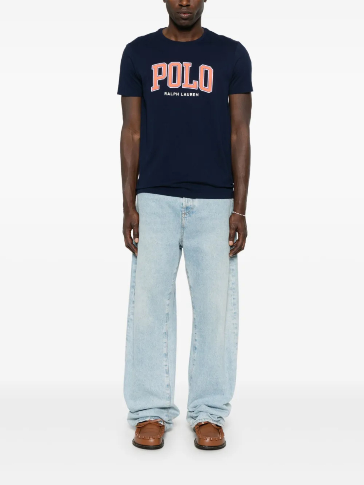 Футболка из джерси с логотипом Polo Ralph Lauren, синий — фото 2