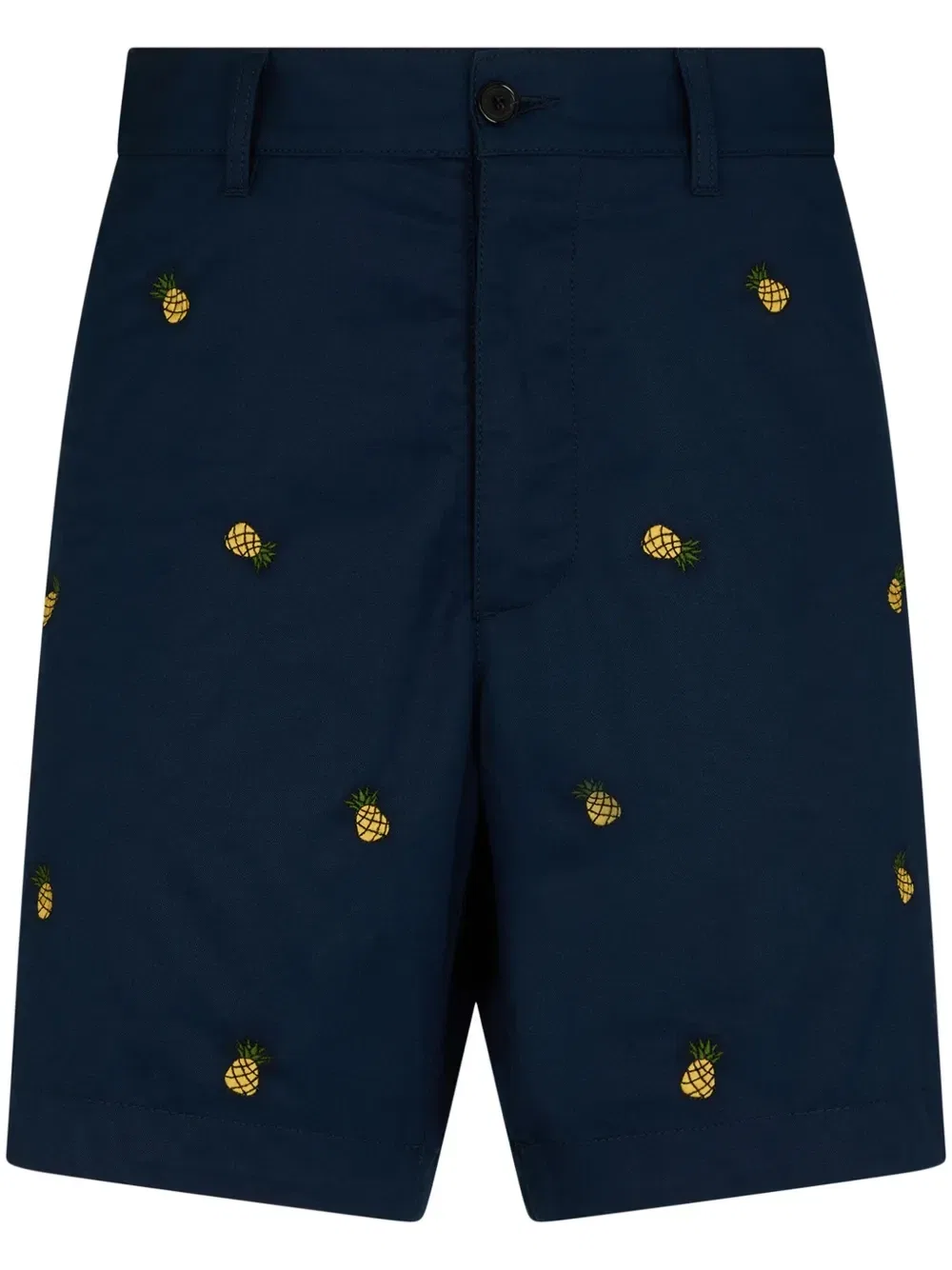 Шорты чинос с вышивкой Dsquared2, синий