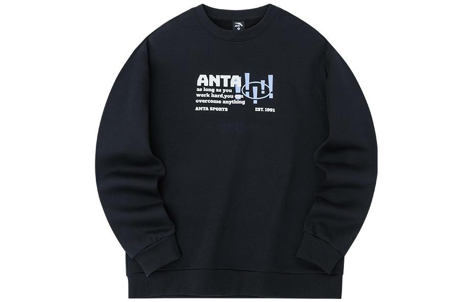 

Life Collection Толстовка унисекс черная Anta, черный