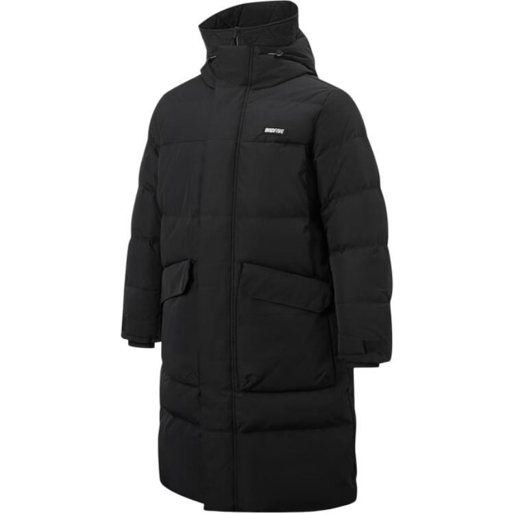 

Мужская пуховая куртка Li Ning, черная, с капюшоном, утепленная