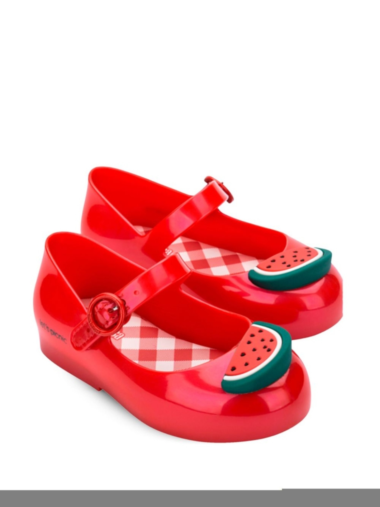 

Mini Melissa балетки Sweet Love Picnic, красный