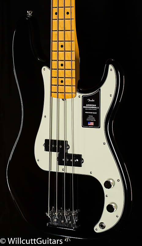 

Басс гитара Fender American Professional II Precision Bass Maple Fingerboard Black