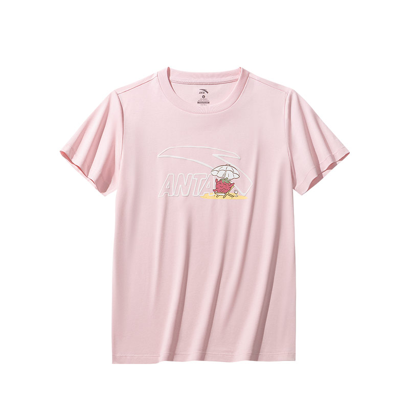 

ANTA Футболка Life Collection для женщин Particle Powder, Синий, ANTA Футболка Life Collection для женщин Particle Powder