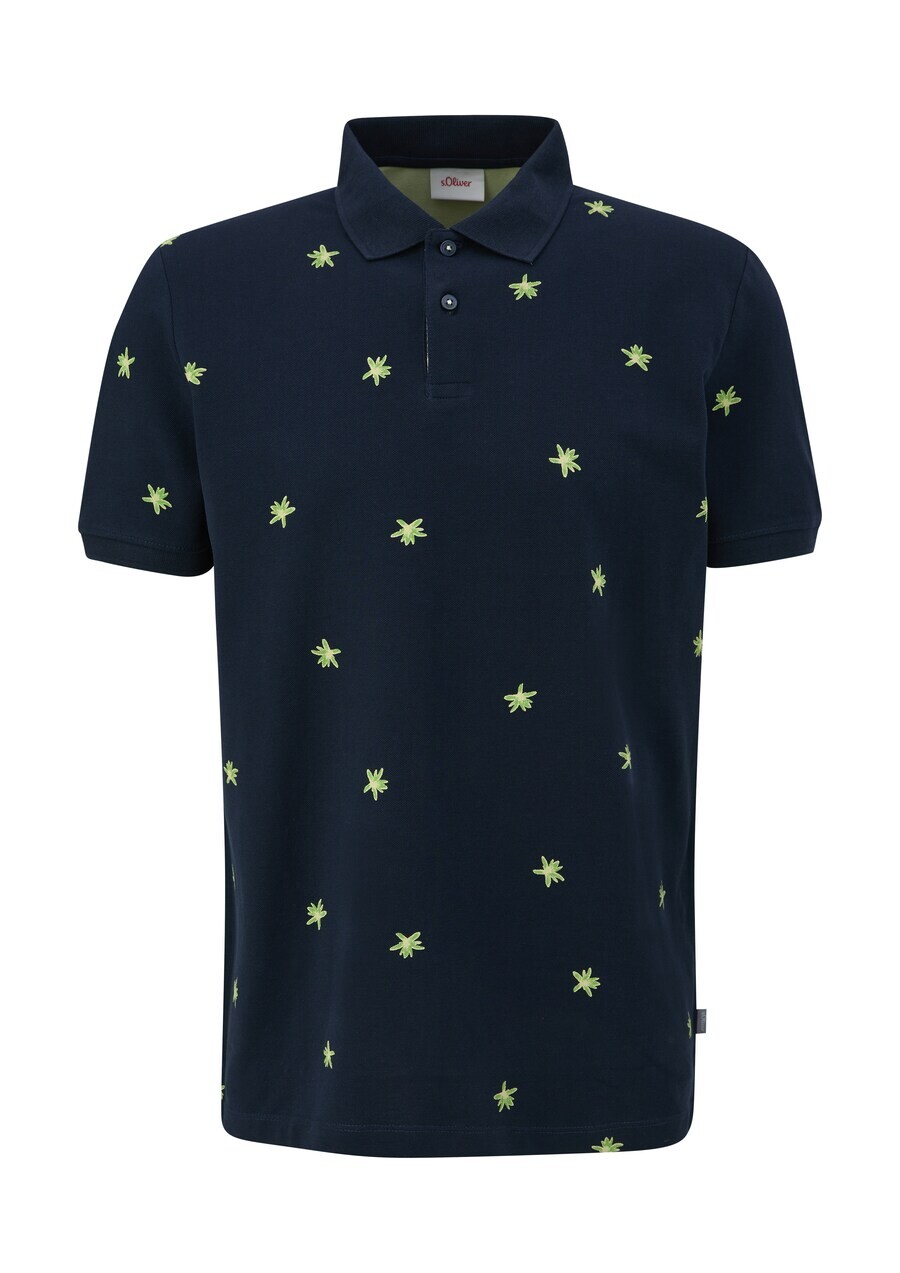 

Рубашка поло s.Oliver Shirt, темно-синий