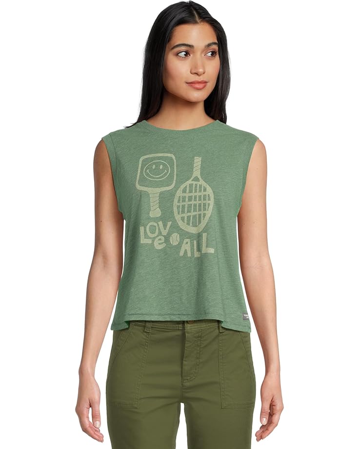 

Топ Toad&Co Boundless Jersey Tank, цвет Pasture Love All