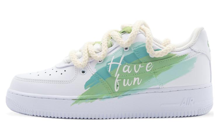 

Кроссовки Nike Air Force 1 Skateboard Shoes Men Low-Top White/Green