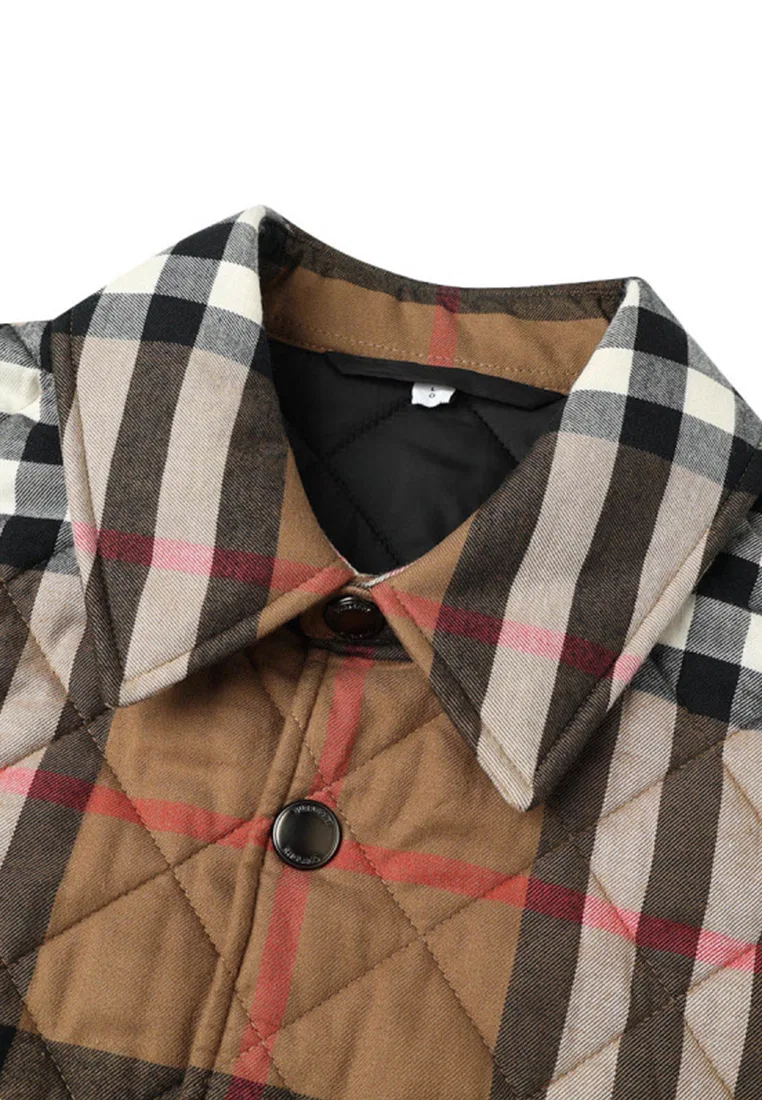 Куртка мужская Burberry, хлопковая, коричневый — фото 3