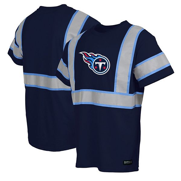 

Мужская футболка tennessee titans navy heavyweight Unbranded
