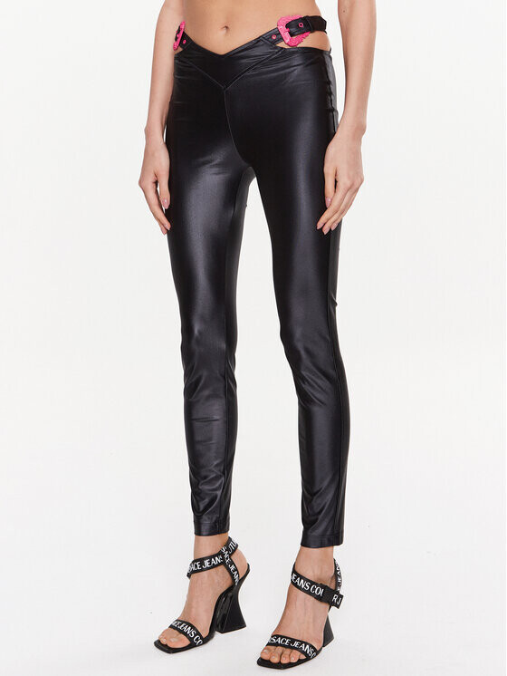 

Леггинсы узкого кроя Versace Jeans Couture, черный