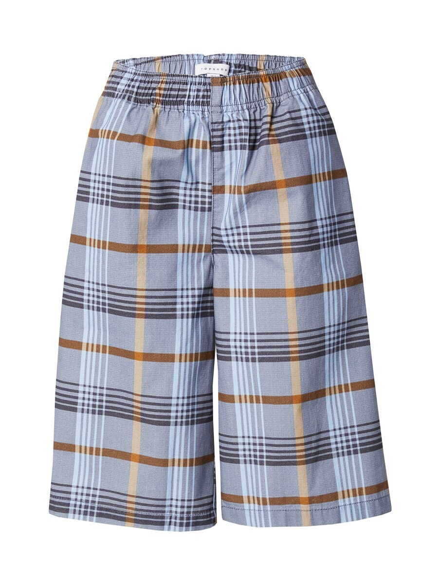 

Шорты TOPSHOP Regular Pants, цвет marine blue/light blue