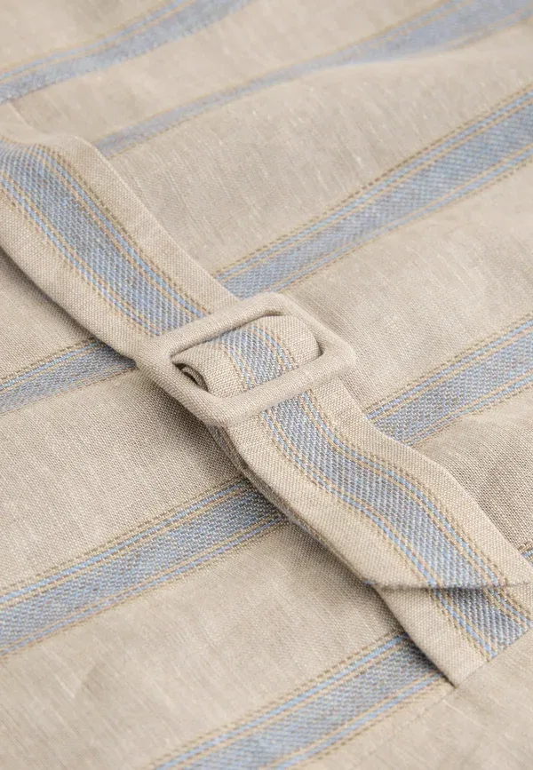 Жилет Next, blue beige stripe, сине-бежевая полоска — фото 3