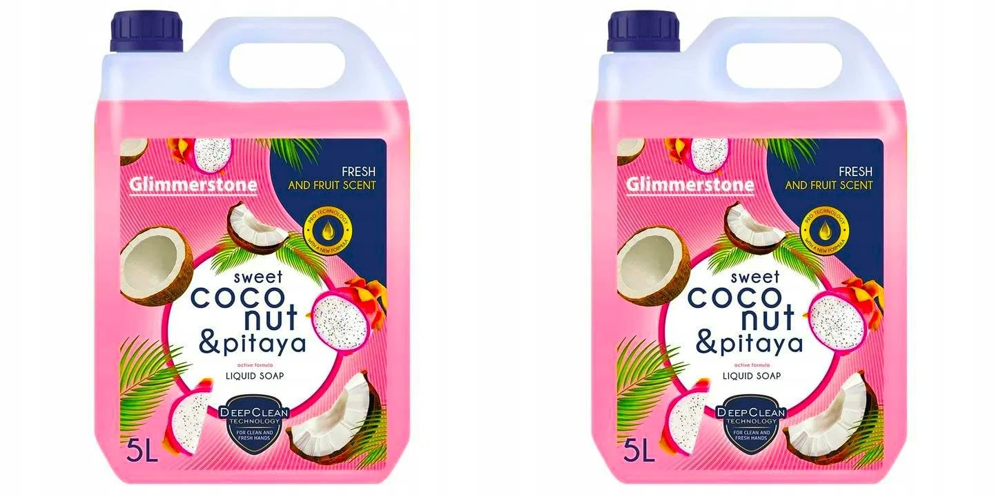 Жидкое мыло для рук Fruity Sweet Coconut and Pitaya от Megaa store, 10 л Megaastore, 10 Litres