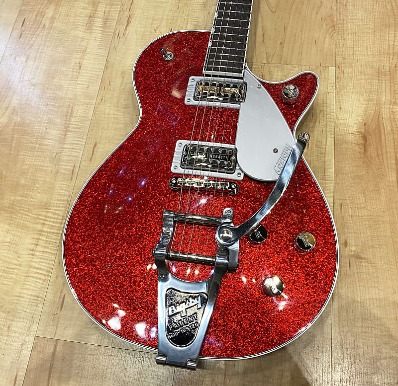 

Электрогитара Gretsch G6129T Players Edition Jet FT with Bigsby Rosewood Fingerboard 2023 - Red Sparkle