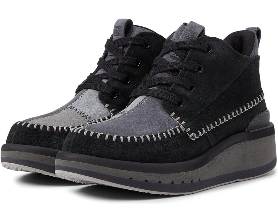 

Кроссовки Deckers X Lab Ko-Z Chukka Wedge, цвет Black/Dark Grey