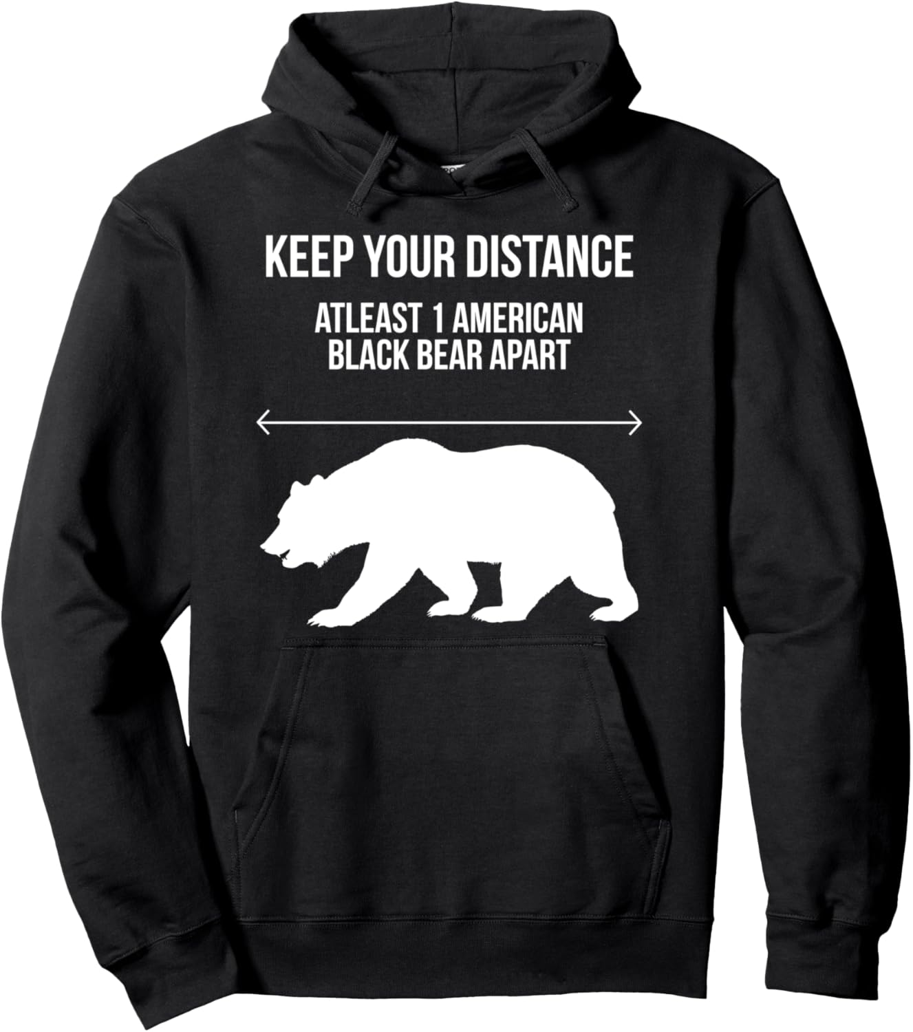 

Идеи социального дистанцирования. Толстовка с надписью «Американский черный медведь, держись подальше» для взрослых Gifts For Adult Americans Socially Distancing