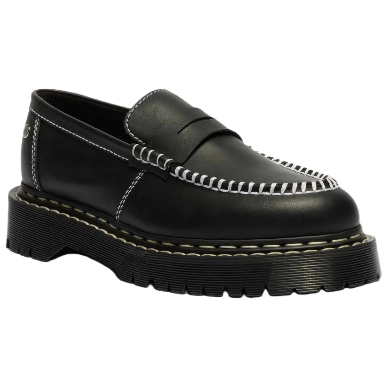 Dr.Martens PENTON BEX кожаные лоферы 3.5cm Unisex черные — фото 3
