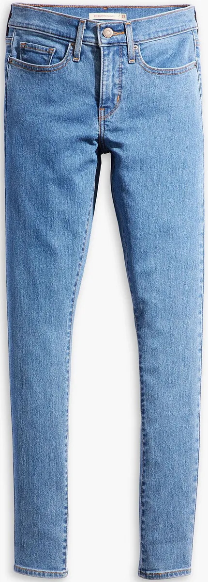 Джинсы Levi's узкого кроя "311 Shaping Skinny", модель с 5 карманами, цвет We Have Arrived — фото 4