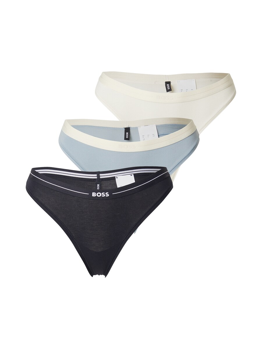 

Стринги BOSS, цвет Opal/Black/White