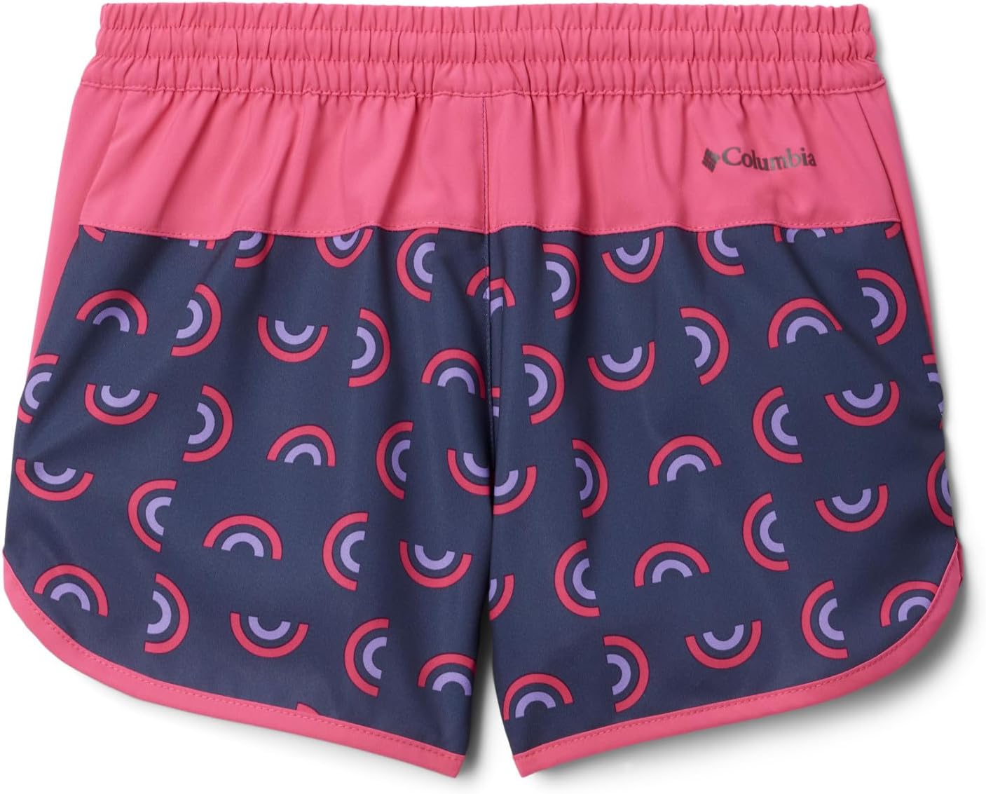 Шорты Columbia Girls Sandy Shores, Nocturnal Rainbowy/Ultra Pink — фото 2