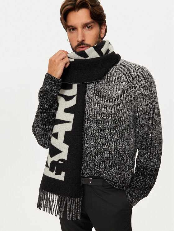 

Шарф Karl Lagerfeld, черный
