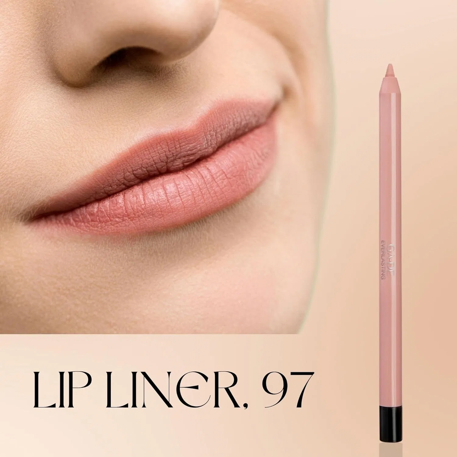 Карандаш для губ GA-DE Everlasting Lip Liner 97, розовый бриллиант, 0.3 г — фото 2