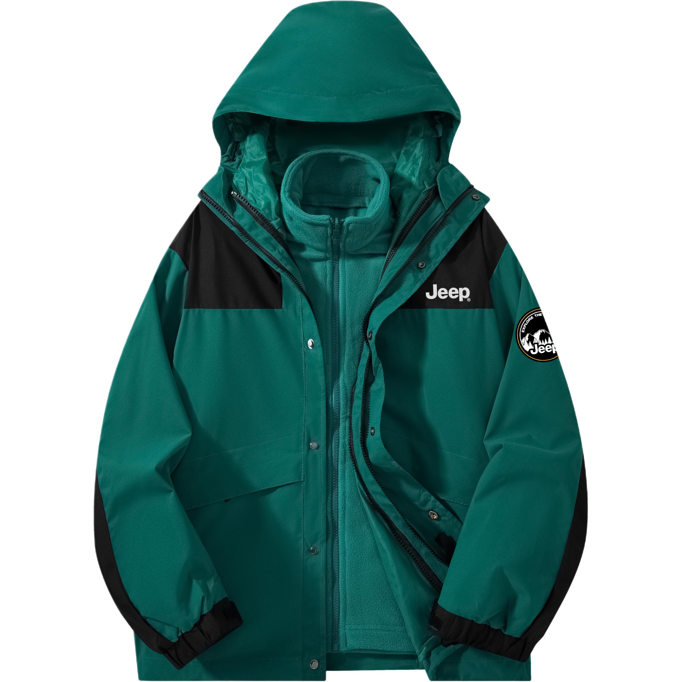 

Jeep Куртка Explorer 2.0 Унисекс, Forest Green