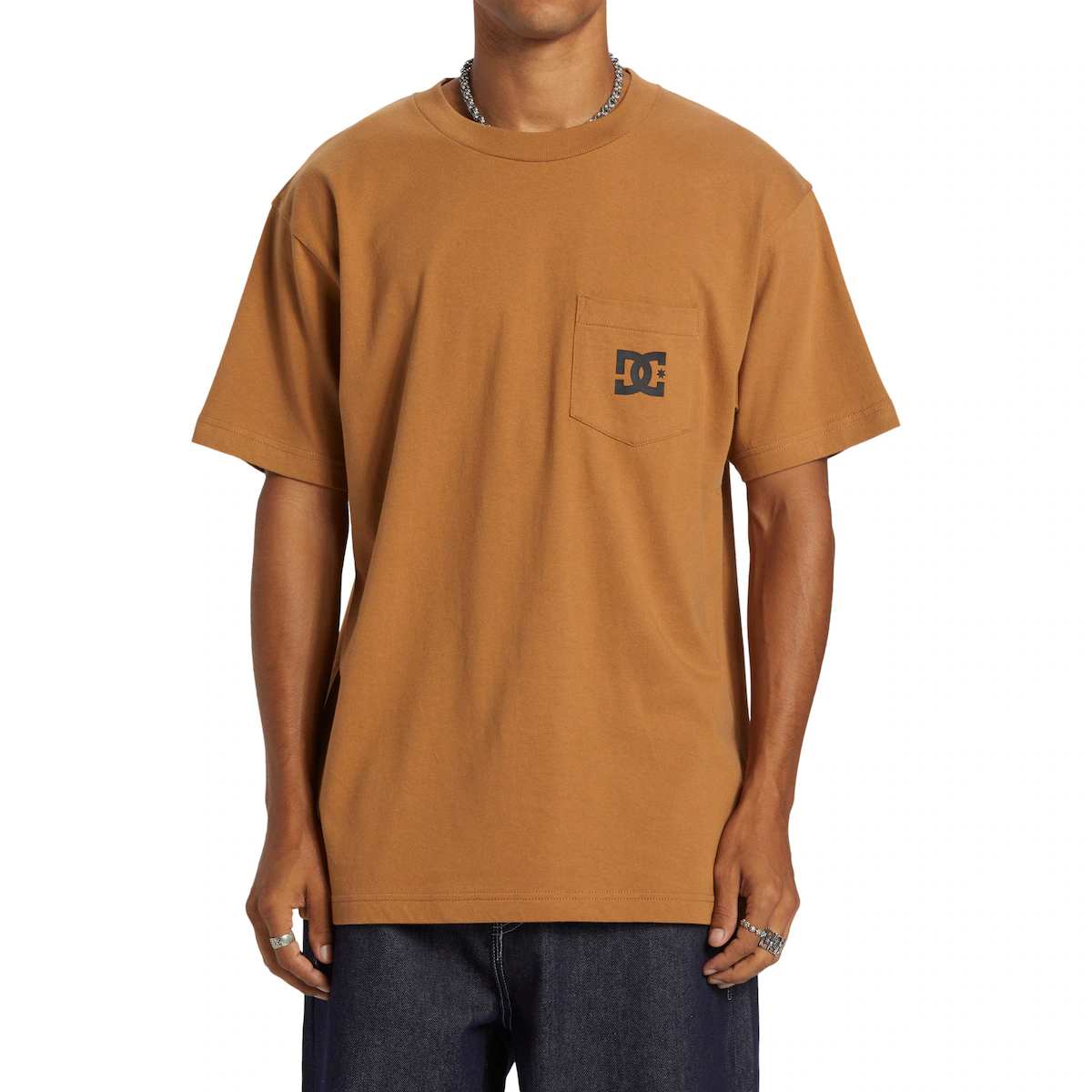 

Футболка DC Star Pocket мужская Обувь DC DC Shoes, коричневый