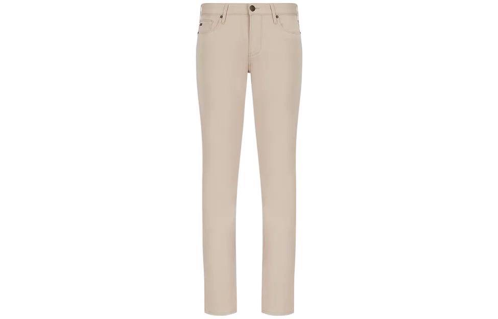Брюки J06 Comfort Stretch габардин облегающего кроя EMPORIO ARMANI, синий — фото 3