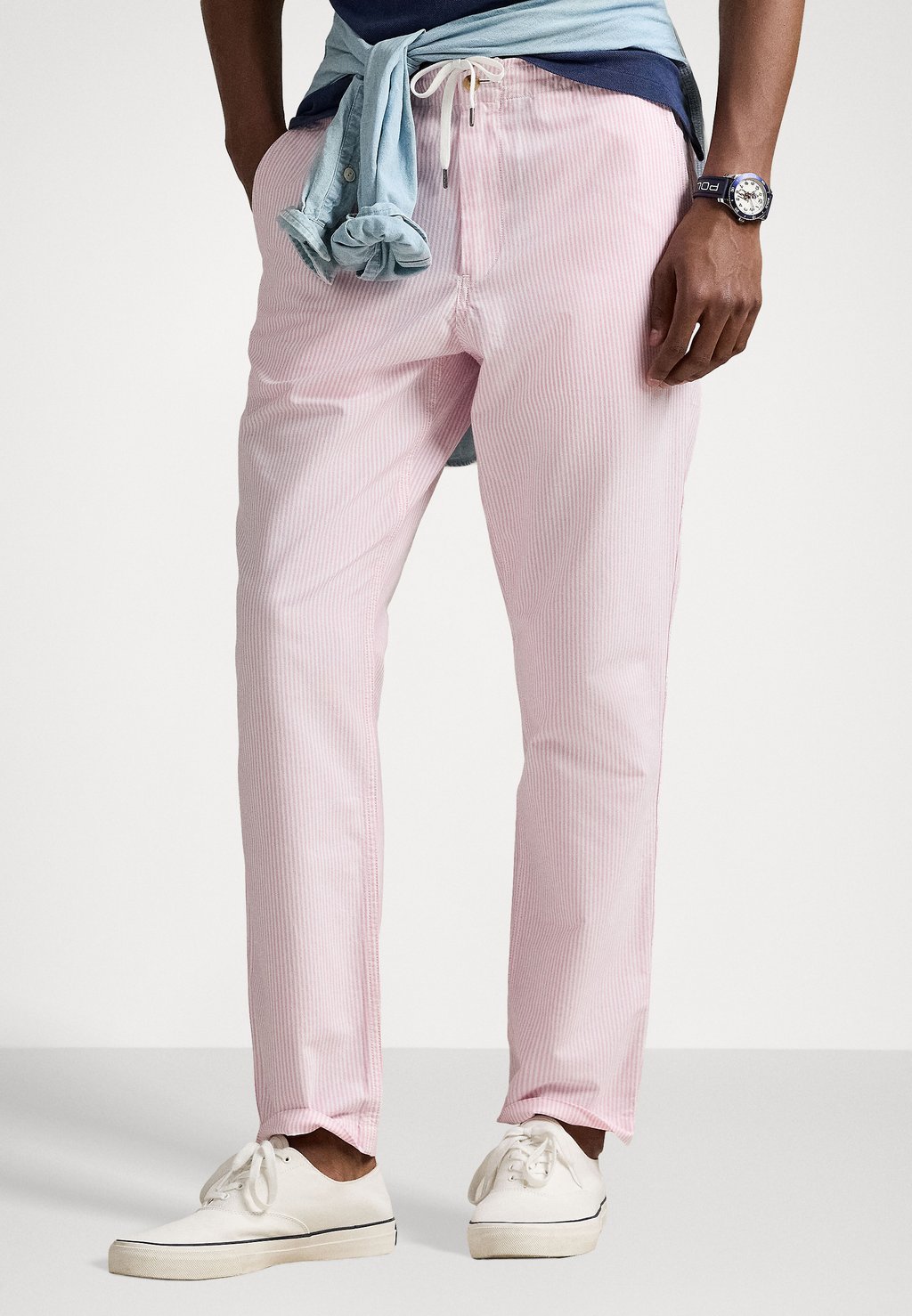

Брюки FLAT FRONT Polo Ralph Lauren, темно-синий