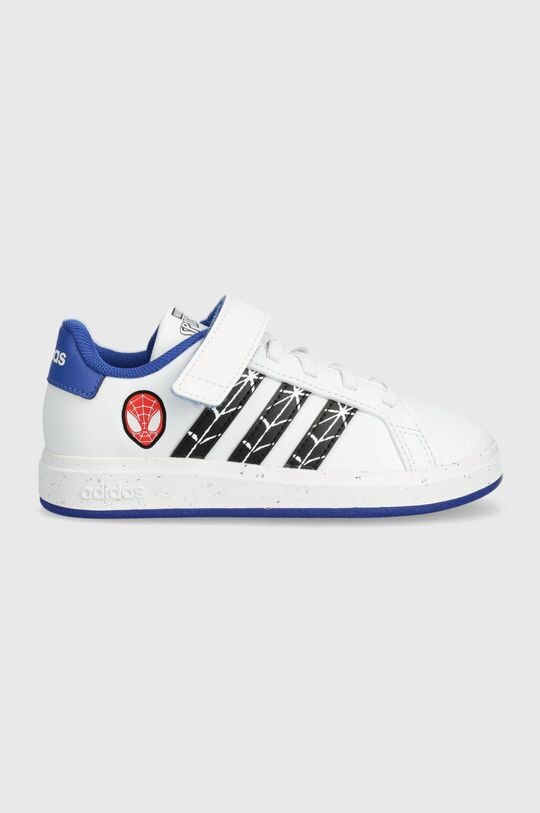 

adidas Детские кроссовки Marvel, GRAND COURT SPIDER-MAN EL K, военно-морской