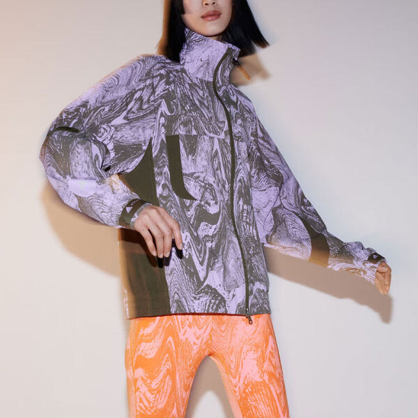 Куртка от Stella McCartney TrueCasuals тканые спортивные Куртка Adidas, фиолетовый — фото 2