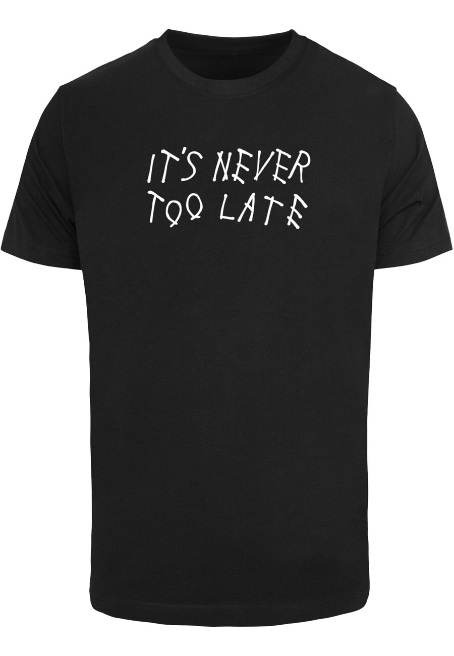 

Рубашка Mister Tee It Is Never Too Late, черный