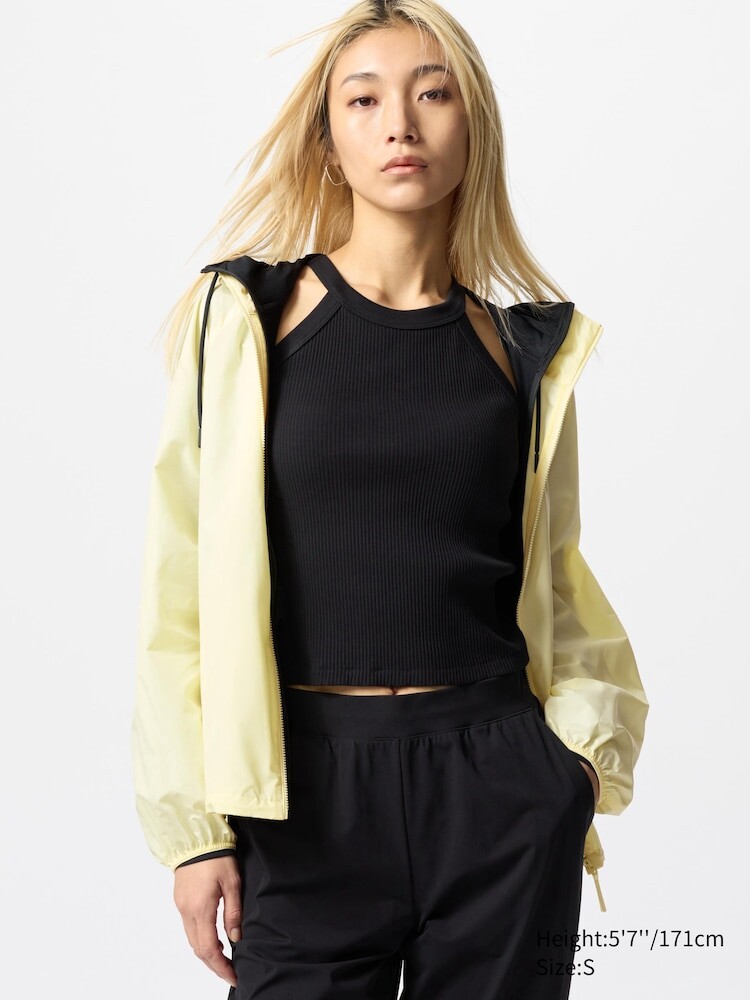 

Парка с защитой от ультрафиолета Uniqlo, цвет 41 желтый