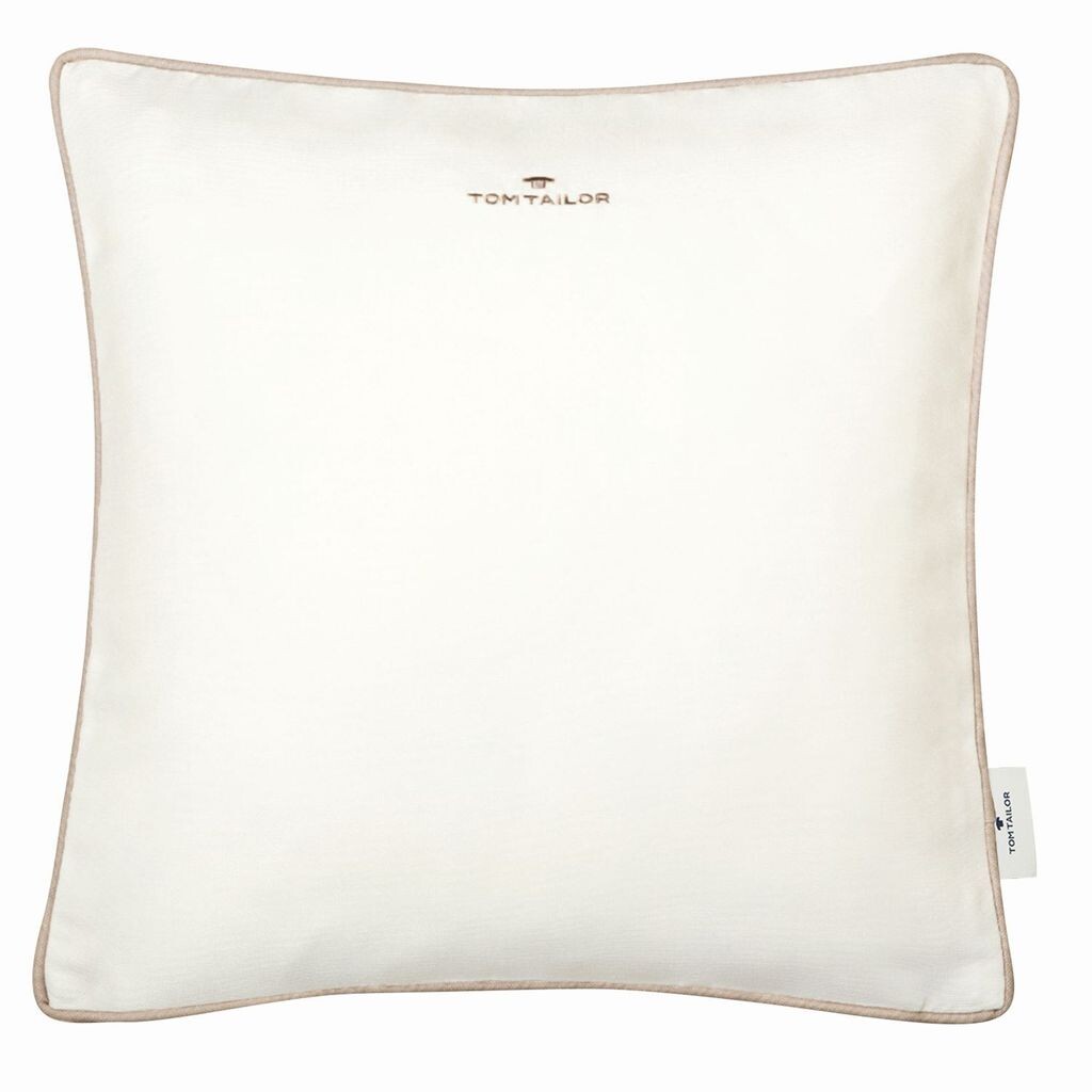 

TOM TAILOR декоративный чехол на подушку Dove Signature Offwhite 40 x 40 см