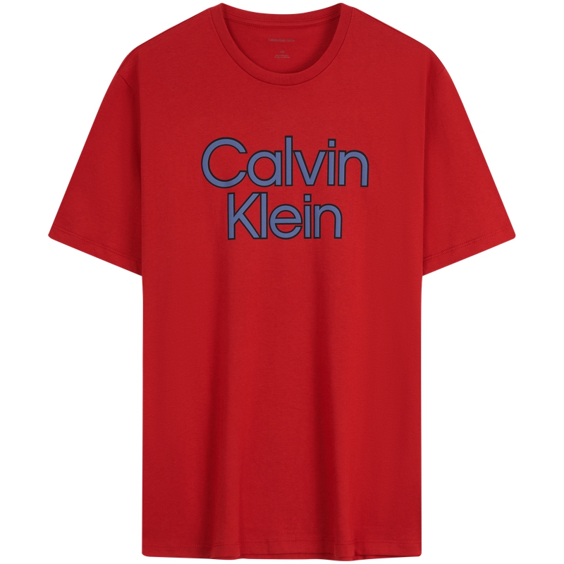 

Футболка SS25 мужская Calvin Klein, красный