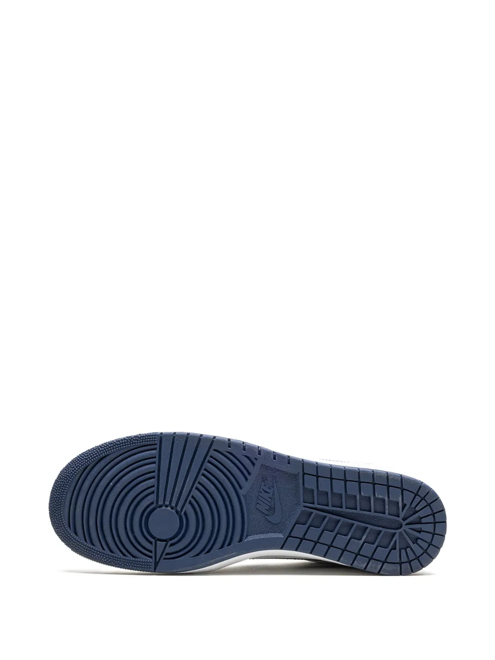 Кроссовки Air Jordan 1 Low 85 Metallic Navy, белый — фото 4