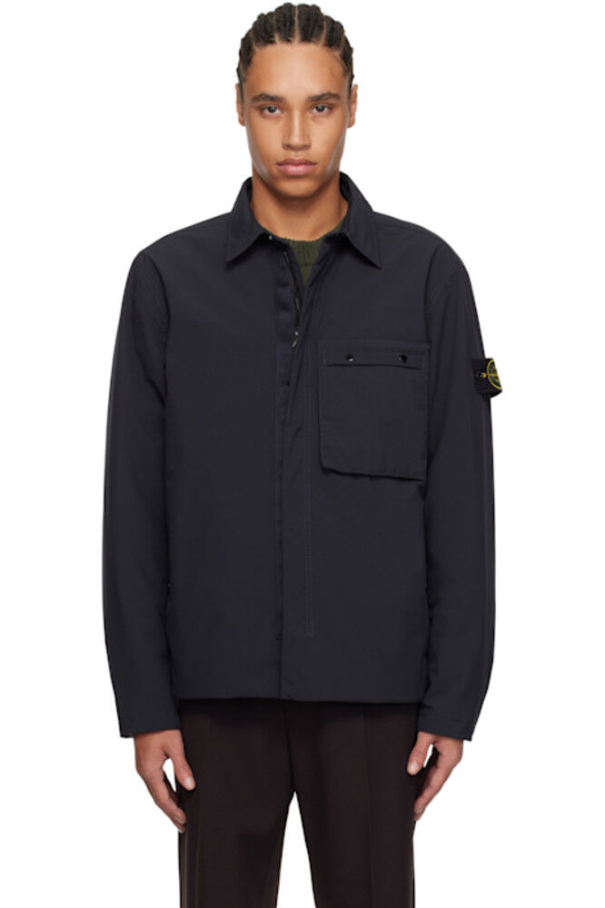 

Куртка утепленная Navy Soft Shell-R PrimaLoft Stone Island